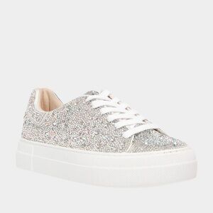 BETSEY JOHNSON Sidny Rhinestones Sneakers